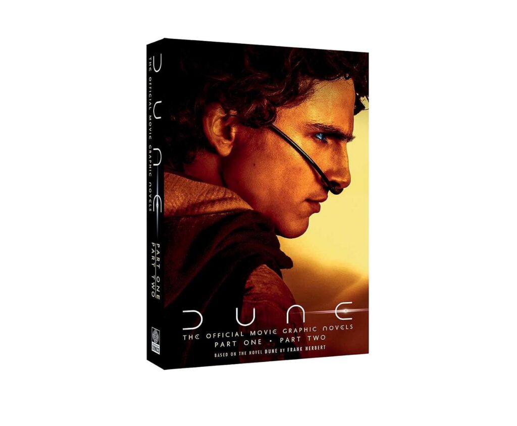Dune Deluxe Boxed Set: The Official Graphic Novel Movie Adaptations
By Lilah Sturges (Writer), Drew Johnson, El Garing, Zid (Artists) 
Publisher: Legendary Comics
Publication Date: 20th October 2026
ISBN: 978-1681161501