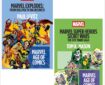 Marvel Explodes: From Bullpen to Big Business (Marvel Age of Comics) by Paul Levitz and Marvel Super Heroes Secret Wars: The Epic 1980s Saga (Marvel Age of Comics) by Tom K. Mason - Cover montage