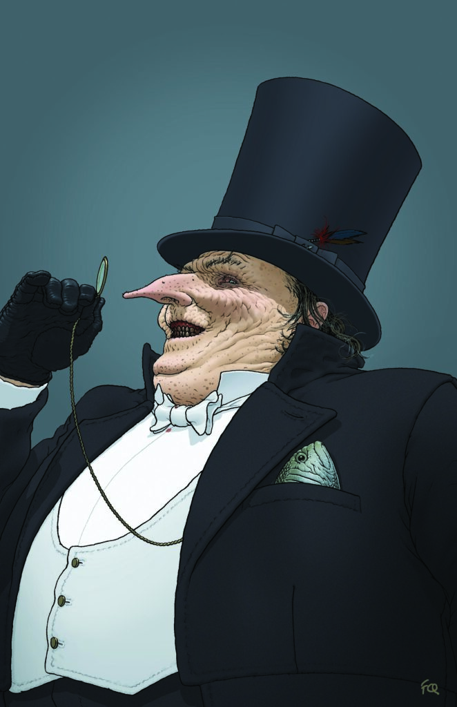 The Penguin art by Frank Quitely