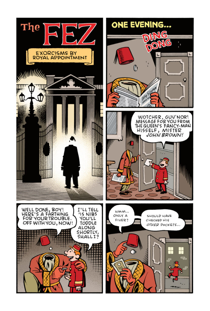 The Fez Papers by Roger Langridge - Sample Page 1