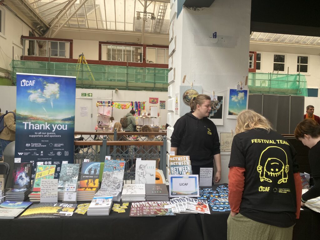 Lakes International Comic Art Festival 2026 - Comics Market | Photo: Steve Kerner