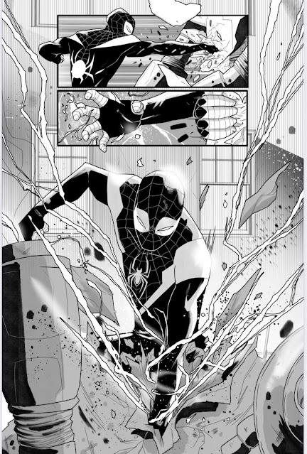Spider-man sample art by Alejandro Gómez Martin