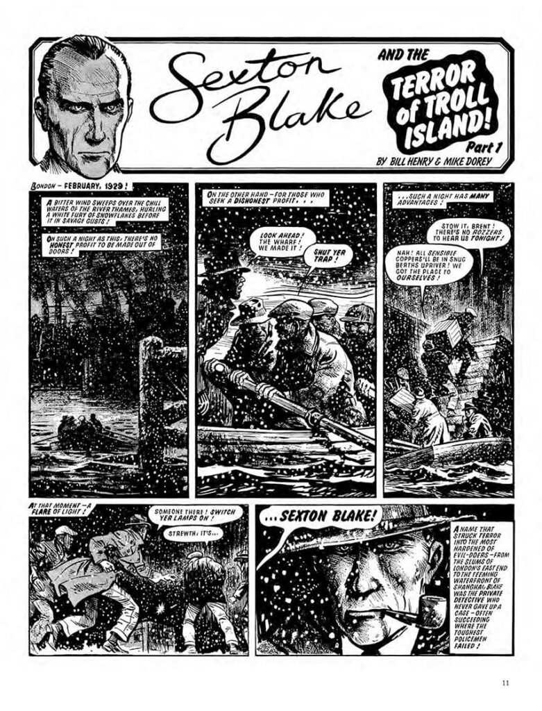 “Sexton Blake”, as featured in The Return of Sexton Blake (2020)