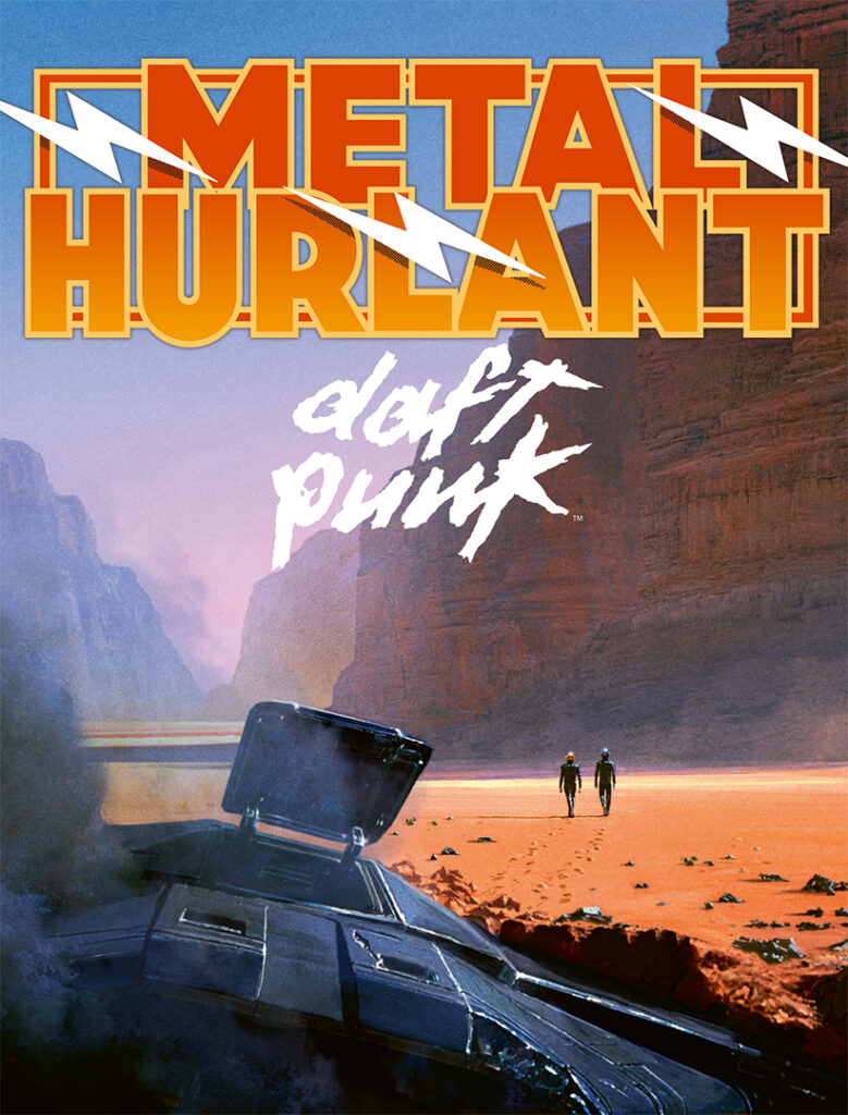 Metal Hurlant: Daft Punk Humanoids Exclusive Cover