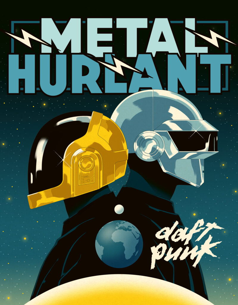 Metal Hurlant: Daft Punk Standard Cover