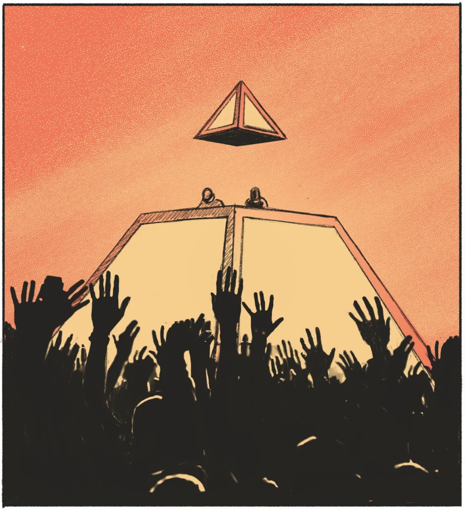 Excerpt from the Metal Hurlant Daft Punk special issue. Art by Elie Huault