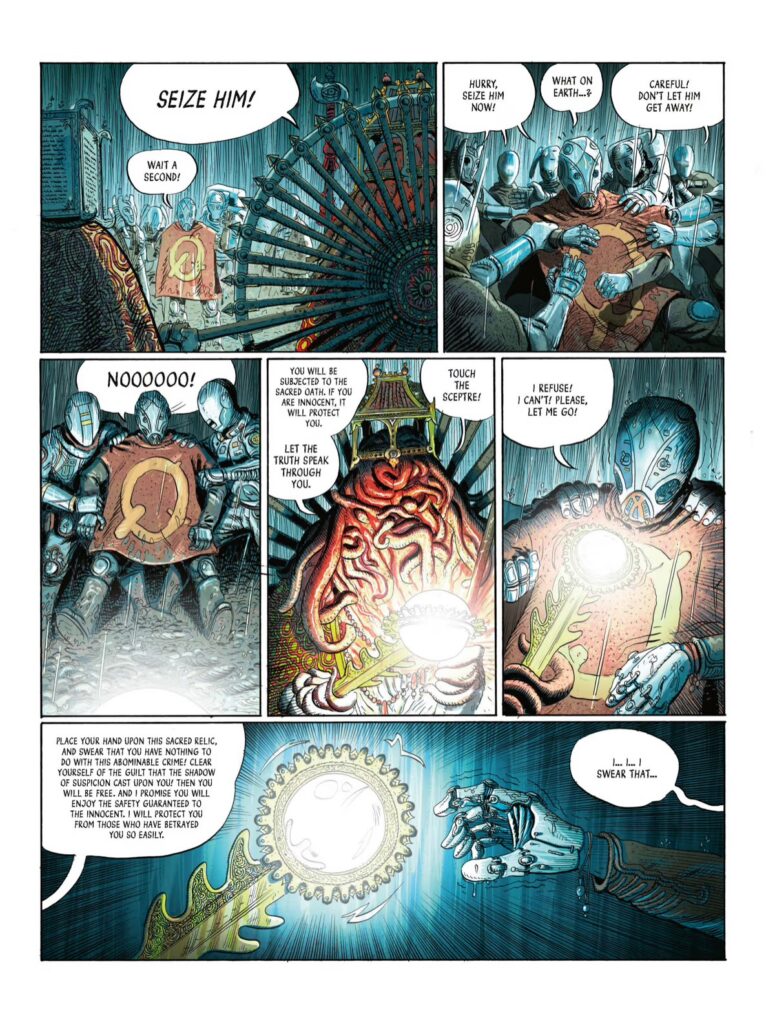Metal Hurlant Daft Punk special issue Preview