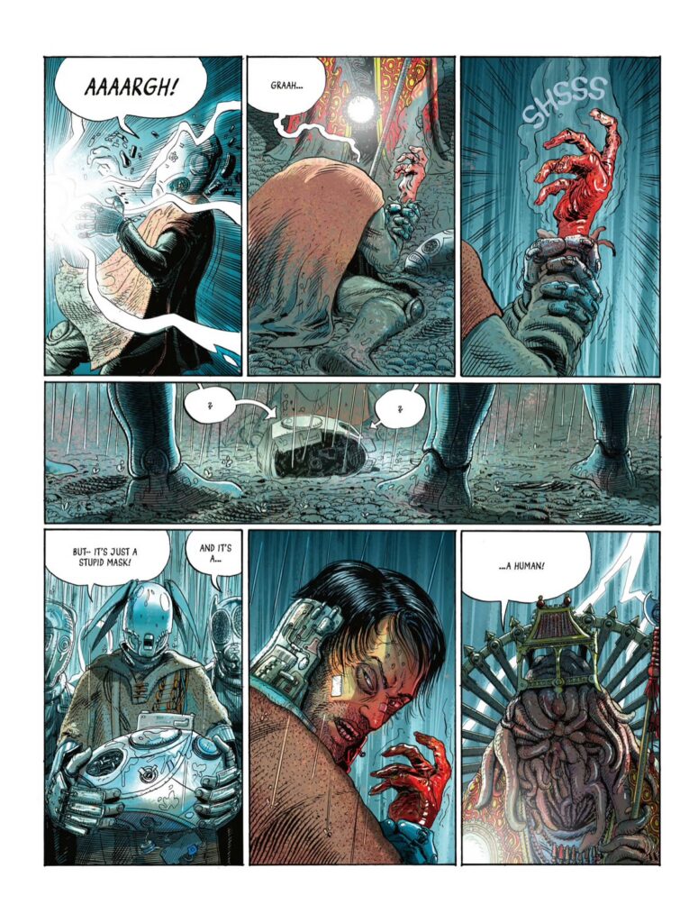 Metal Hurlant Daft Punk special issue Preview