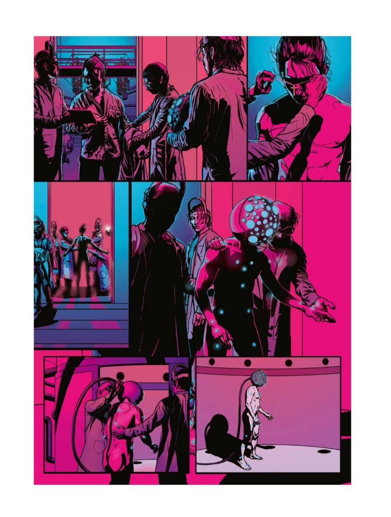 Metal Hurlant Daft Punk special issue Preview