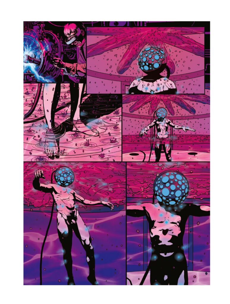 Metal Hurlant Daft Punk special issue Preview