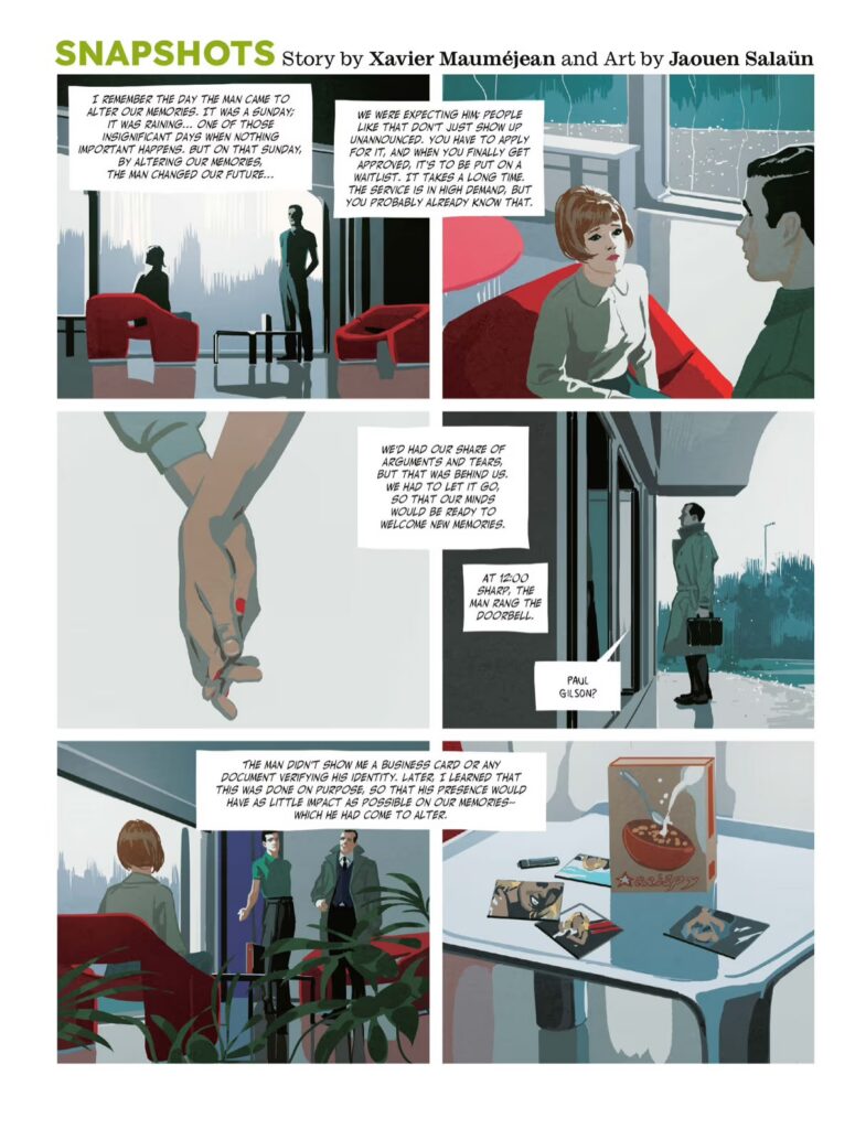 Metal Hurlant Daft Punk special issue Preview