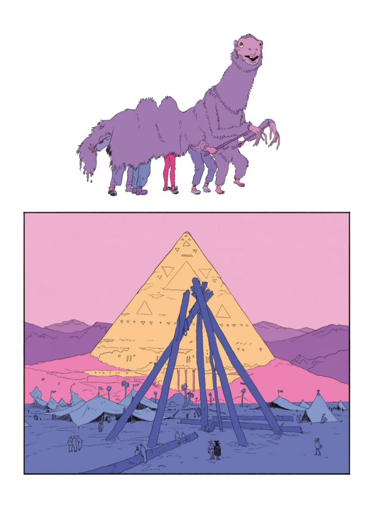 Metal Hurlant Daft Punk special issue Preview