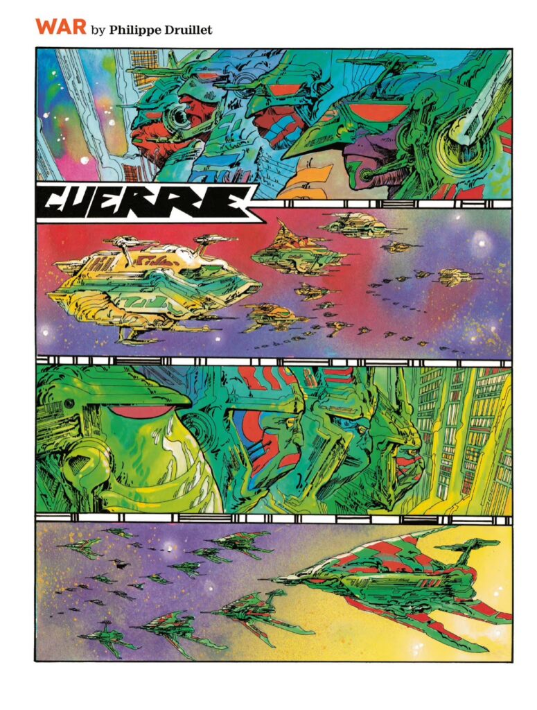 Metal Hurlant Daft Punk special issue Preview