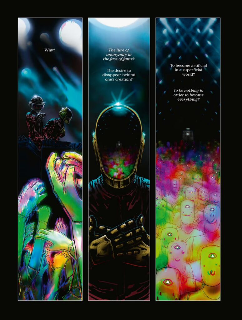 Metal Hurlant Daft Punk special issue Preview