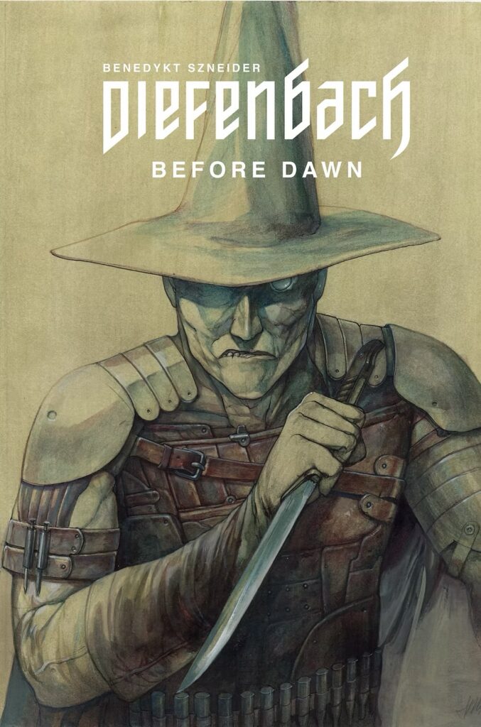 Diefenbach SC
Writer/ Artist: Benedykt Szneider
Price (£): £15.00
On Sale: 2nd December 2026
Diamond Order Code: OCT262018
UPC / ISBN: 9781917347631