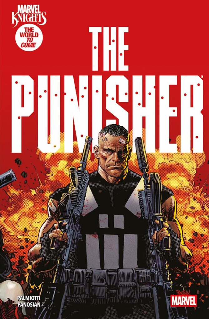 Marvel Knights: Punisher TPB
Writer: Jimmy Palmiotti Artist: Dan Panosian
Price (£): £14.99
On Sale: 16th December 2026
Diamond Order Code: OCT262027
UPC / ISBN: 9781804913970