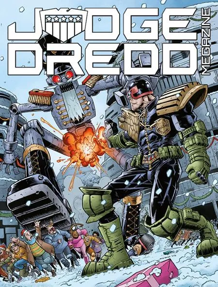 Judge Dredd Megazine No. 499
Price (£): £7.50
On Sale: 16th December 2026
Diamond Order Code: OCT262007
UPC / ISBN: 977096018121799