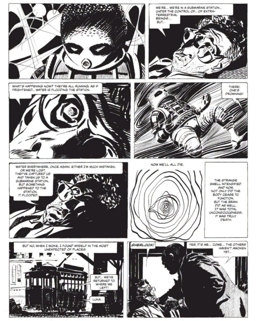 Sherlock Time by Héctor Germán Oesterheld and Alberto Breccia 