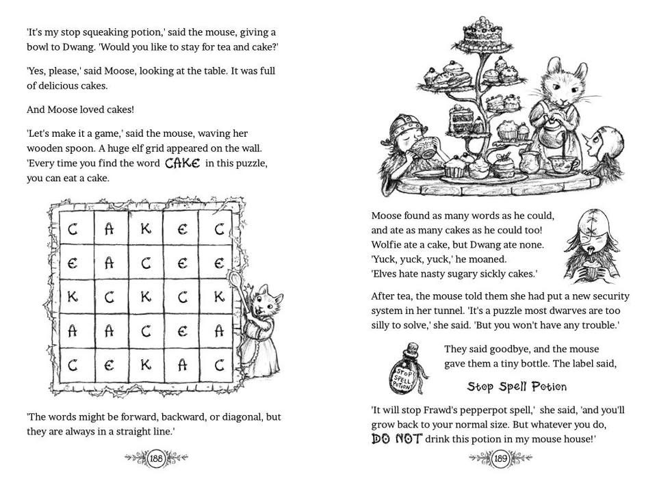 The Great Elf Puzzle Quest by Amanda Boulter and Leo Hartas - Sample Pages