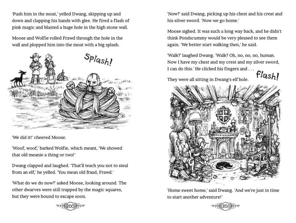 The Great Elf Puzzle Quest by Amanda Boulter and Leo Hartas - Sample Pages