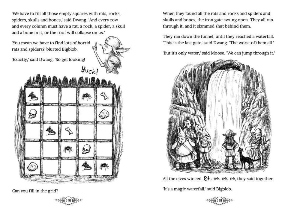 The Great Elf Puzzle Quest by Amanda Boulter and Leo Hartas - Sample Pages