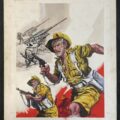 Just one of many stunning war picture library covers in this amazing auction, this one created for War Picture Library No. 519, "Runaway Heroes" (June 1969), art by Feanco Picchioni, gouache on board