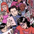 Cover art by Leo Fox for the Queer as Comics exhibition and free accompanying pamphlet at the Quentin Blake Centre for Illustration (2026)