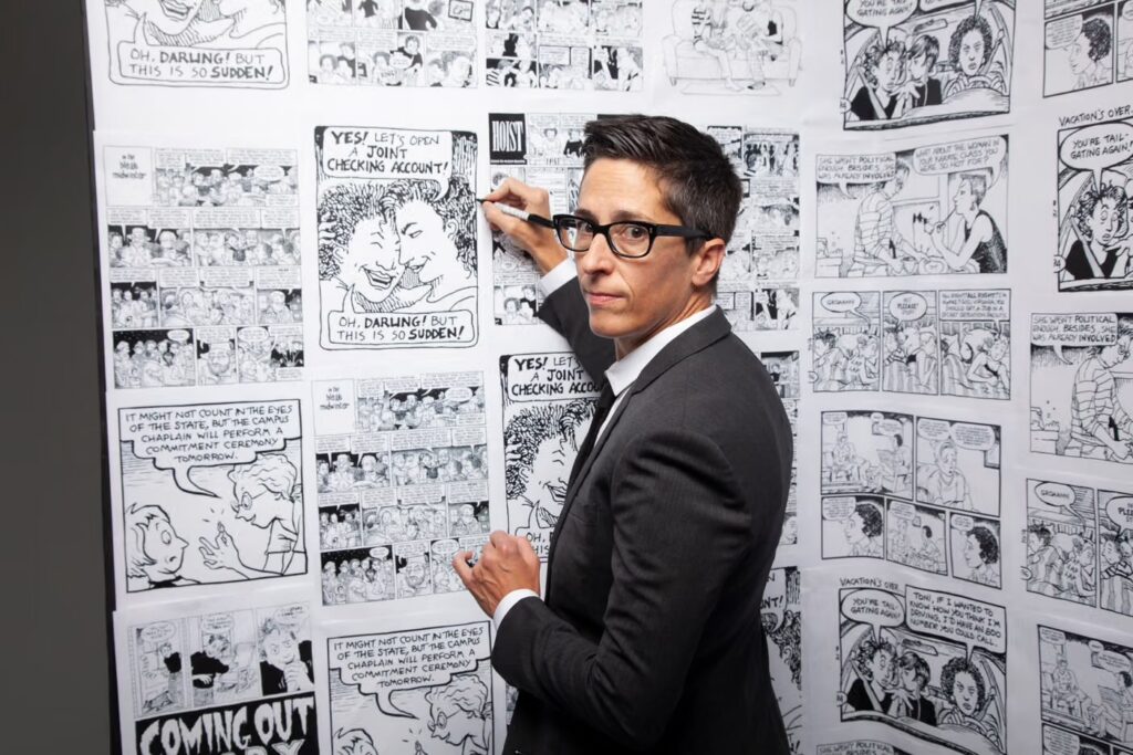 Comic creator, educator, and scholar Justin Hall