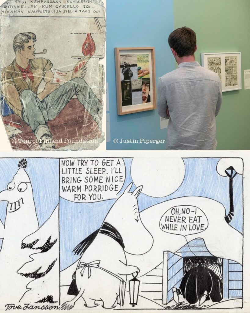 Queer as Comics, the Quentin Blake Centre for Illustration, runs until 1st November 2026
