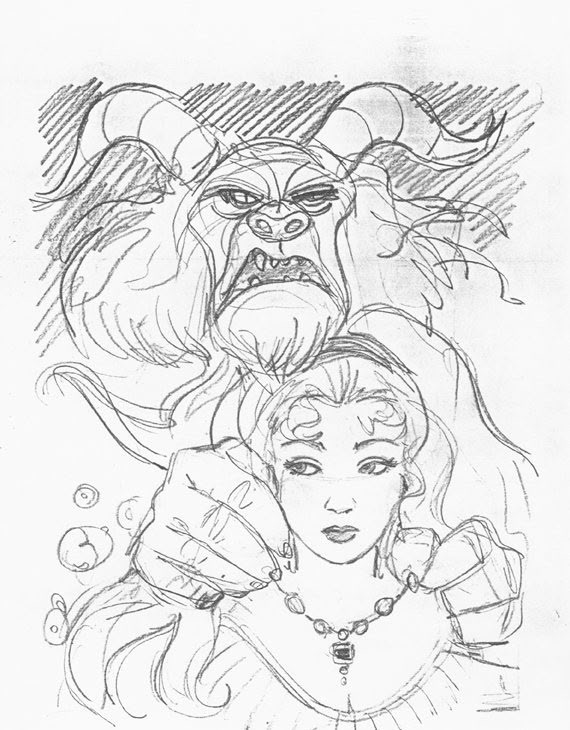 Beauty and the Beast concept art