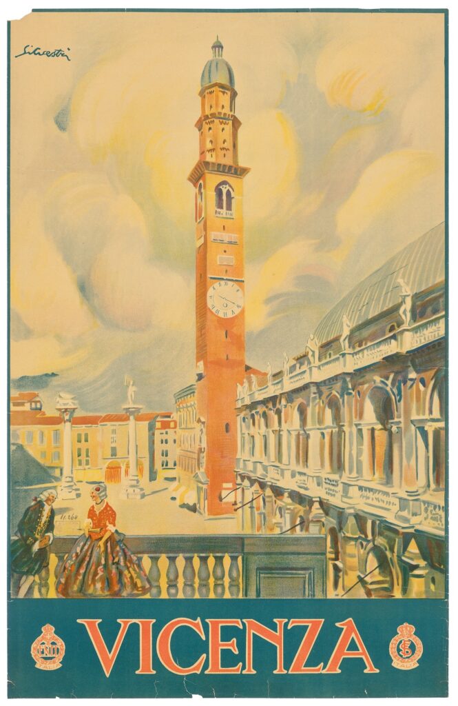 Venice poster by Tullio Silvestri (1880–1963), circa 1950