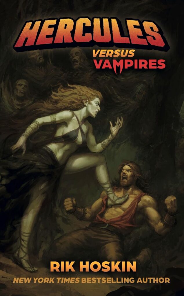 Hercules Versus Vampires (Hercules Versus Book One) by Rik Hoskin | Cover art by Sachin Nagar