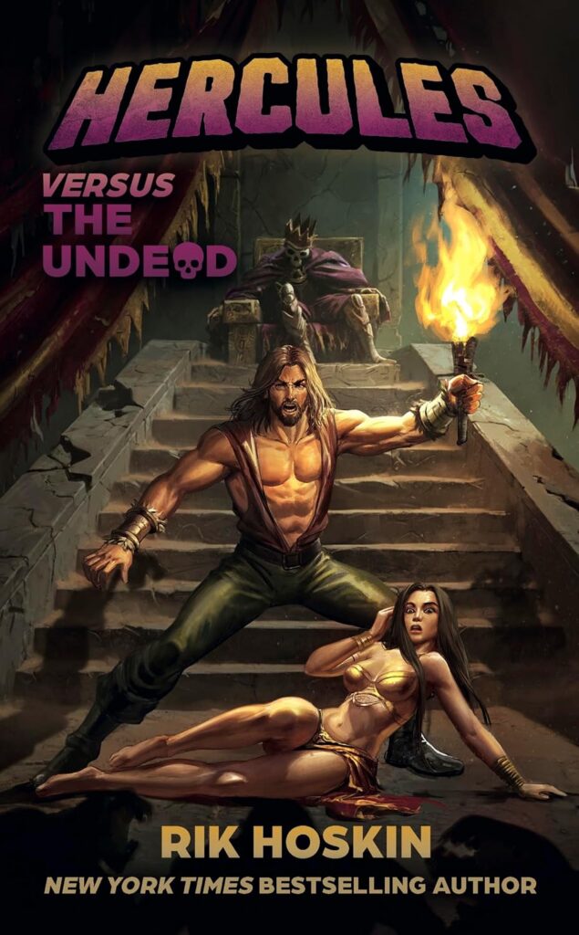 Hercules Versus the Undead (Hercules Versus Book Three) by Rik Hoskin | Cover art by Sachin Nagar