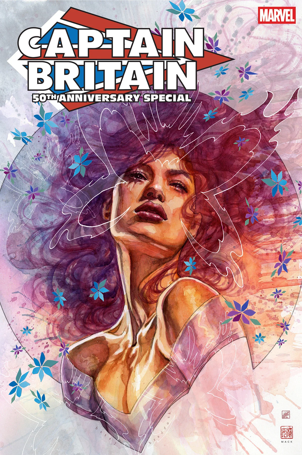 Captain Britain 50th Anniversary Special #1 - Variant Cover by David Mack