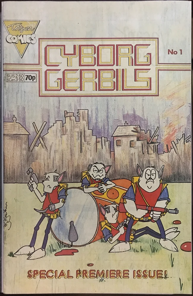 Cyborg Gerbils #1 (Trigon Comics, 1986)