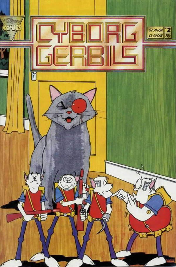 Cyborg Gerbils #2 (Trigon Comics, 1986)