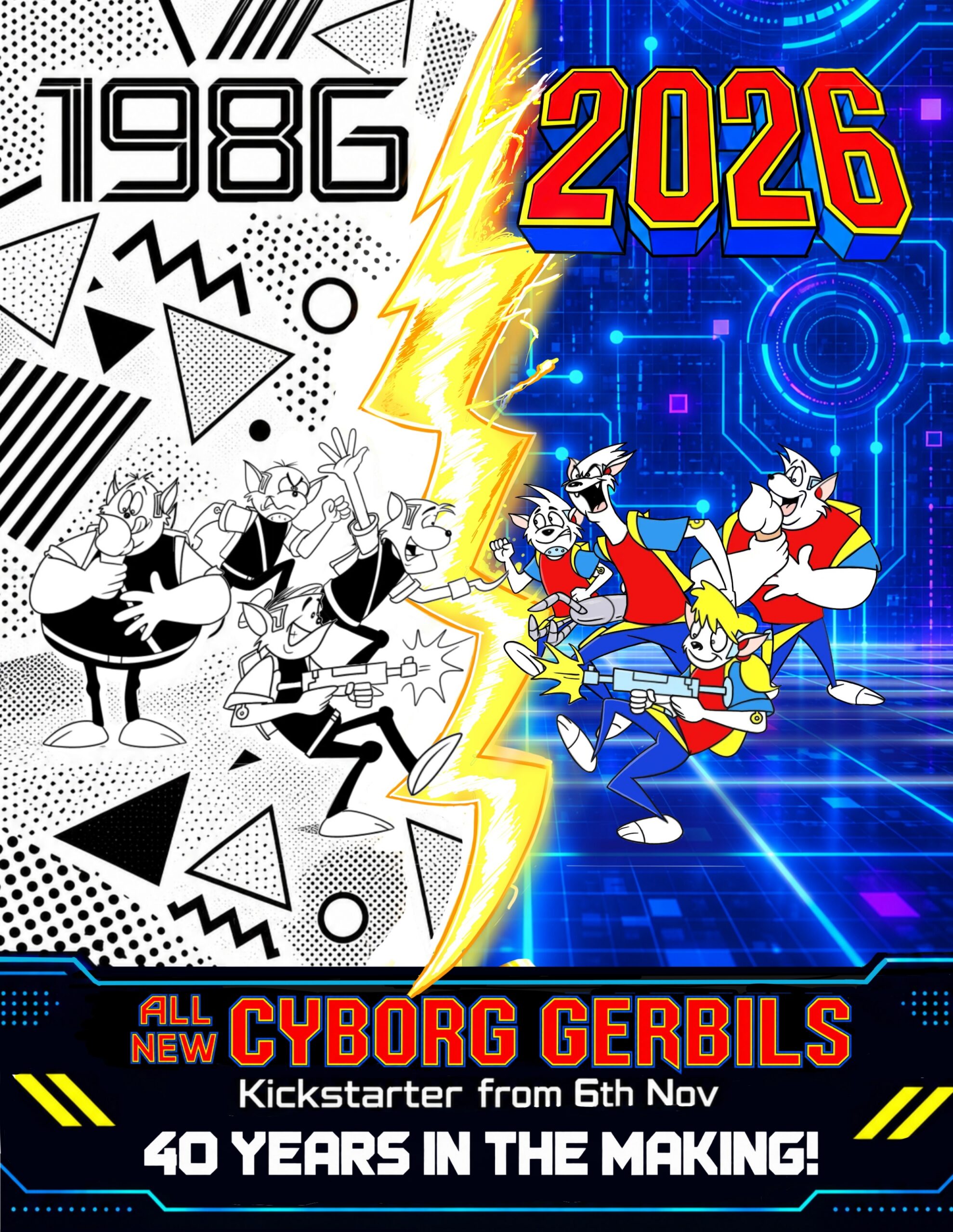 All New Cyborg Gerbils (Volcano Comics)
