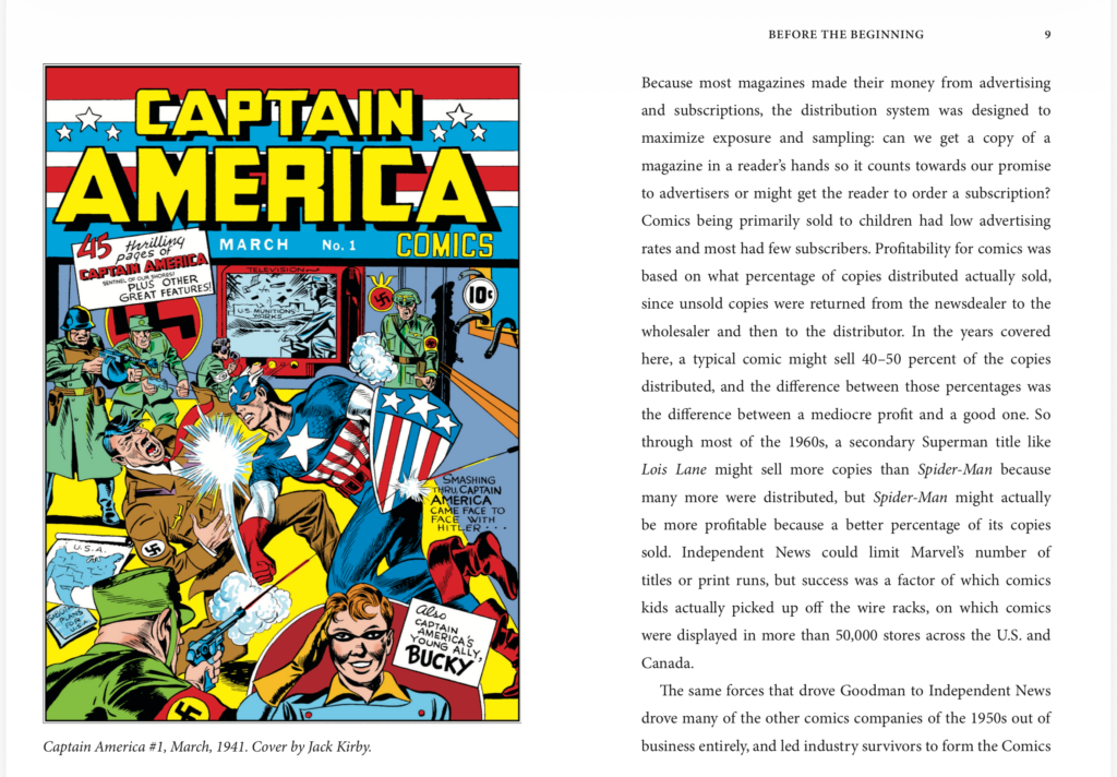 8 - 9 Marvel Explodes: From Bullpen to Big Business (Marvel Age of Comics) by Paul Levitz - Cover