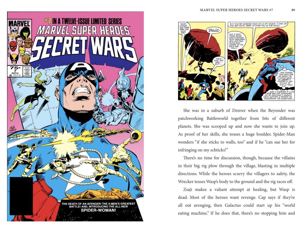 Pages 88 - 89 Pages 126 - 127 Marvel Super Heroes Secret Wars: The Epic 1980s Saga (Marvel Age of Comics) by Tom K. Mason