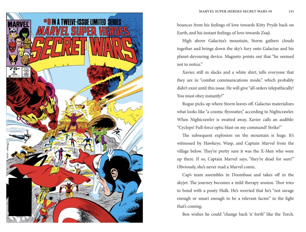 Pages 114 - 115 Pages 126 - 127 Marvel Super Heroes Secret Wars: The Epic 1980s Saga (Marvel Age of Comics) by Tom K. Mason