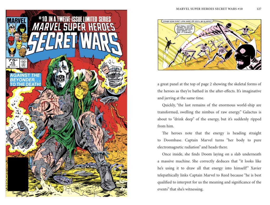 Pages 126 - 127 Marvel Super Heroes Secret Wars: The Epic 1980s Saga (Marvel Age of Comics) by Tom K. Mason