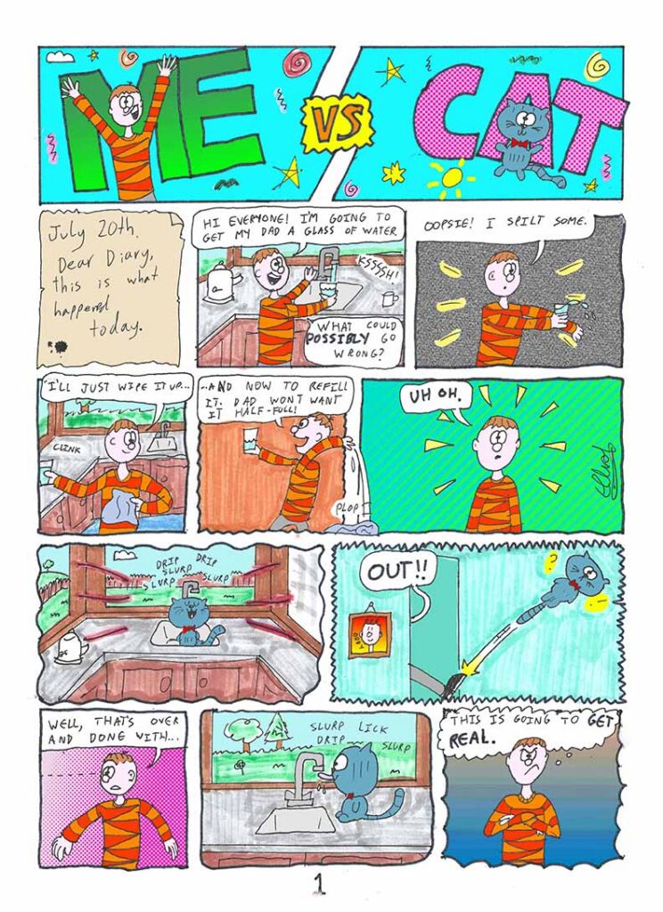 Elliot van den Hoed: Me vs Cat