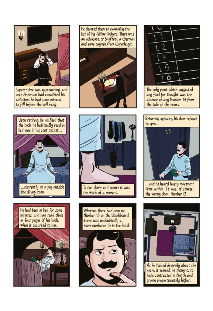 Ghost Stories of an Antiquary: The Compendium (SelfMadeHero, 2026) – Sample Page