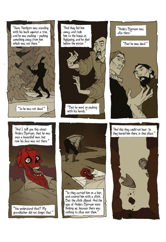 Ghost Stories of an Antiquary: The Compendium (SelfMadeHero, 2026) – Sample Page