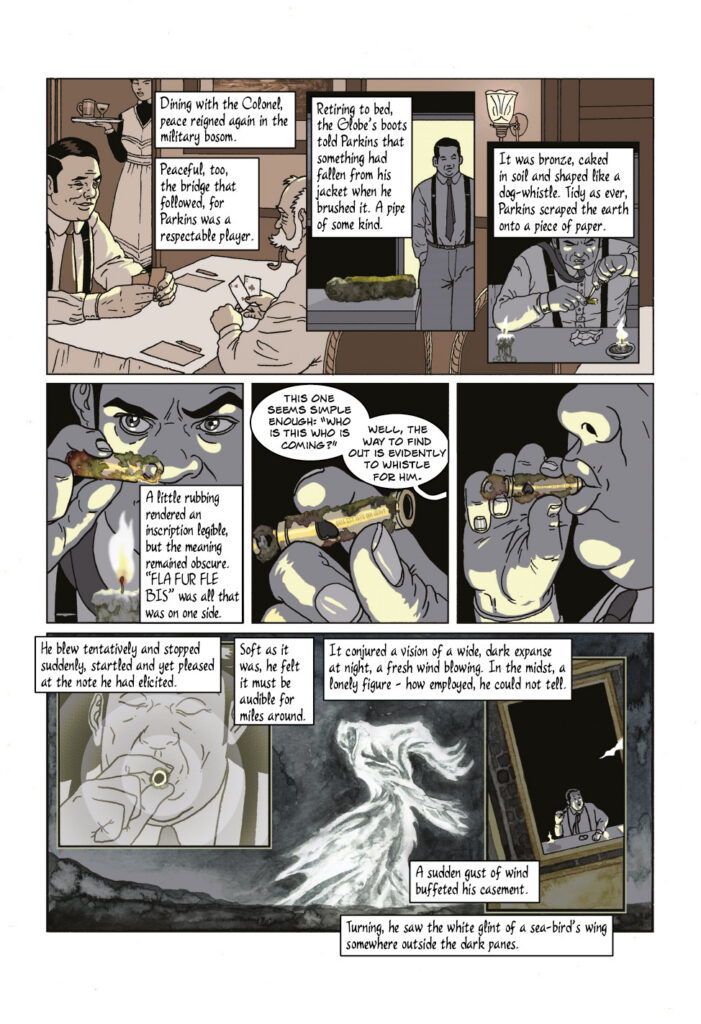 Ghost Stories of an Antiquary: The Compendium (SelfMadeHero, 2026) – Sample Page