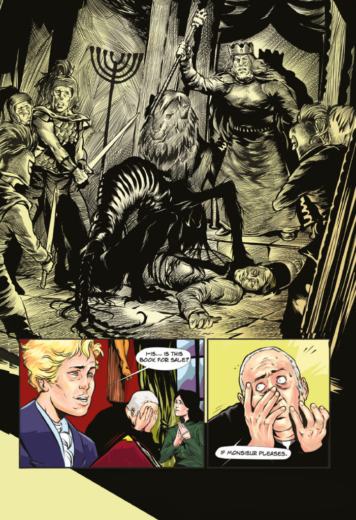 Ghost Stories of an Antiquary: The Compendium (SelfMadeHero, 2026) – Sample Page