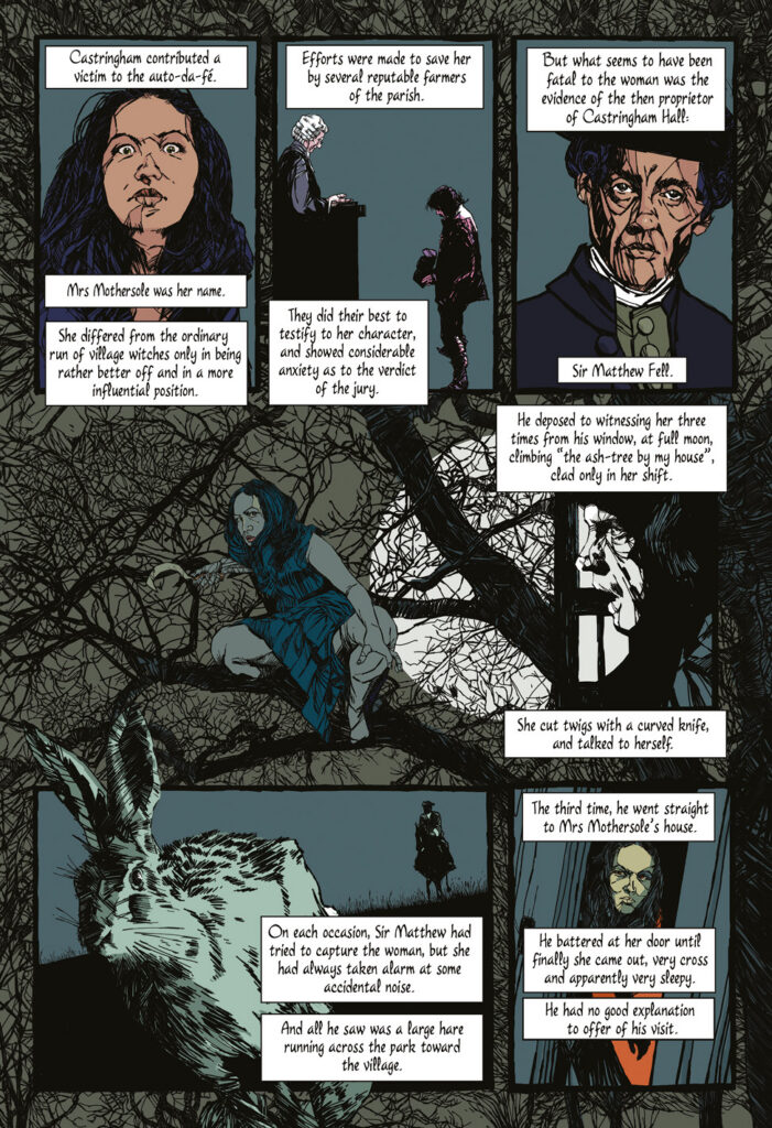 Ghost Stories of an Antiquary: The Compendium (SelfMadeHero, 2026) – Sample Page