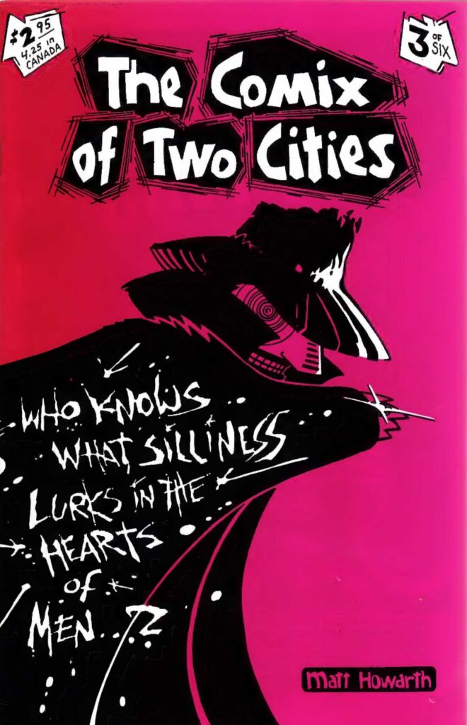 The Comic of Two Cities #3 by Matt Howarth - Cover