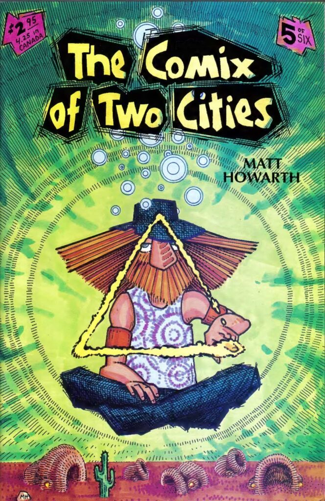 The Comic of Two Cities #5 by Matt Howarth - Cover