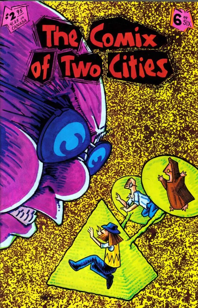 The Comic of Two Cities #6 by Matt Howarth - Cover